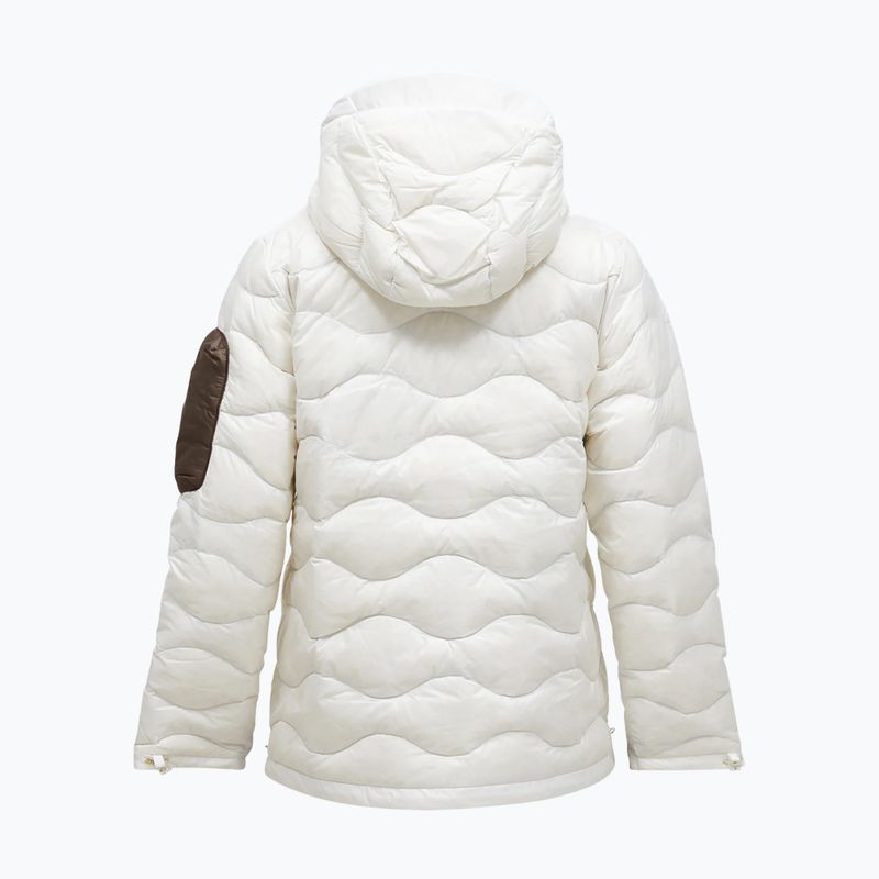 Geacă cu puf pentru femei Peak Performance Helium Utility Down offwhite/antarctica 7