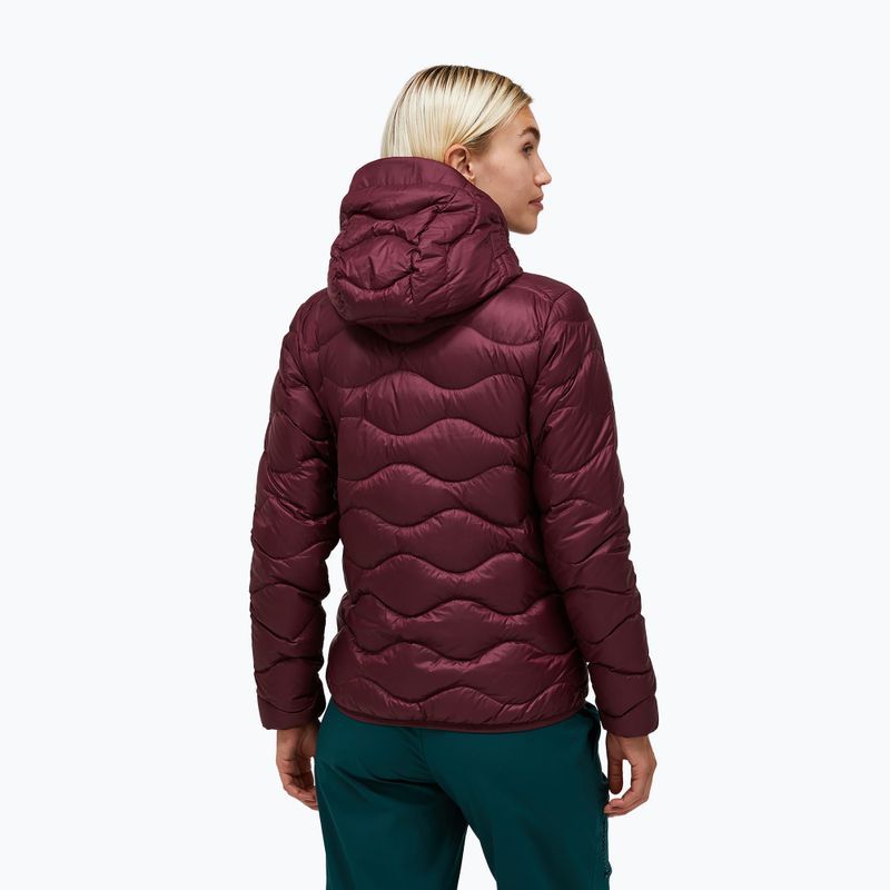 Geacă cu puf pentru femei Peak Performance Helium Down Hood Porto/Mountain Blush 3