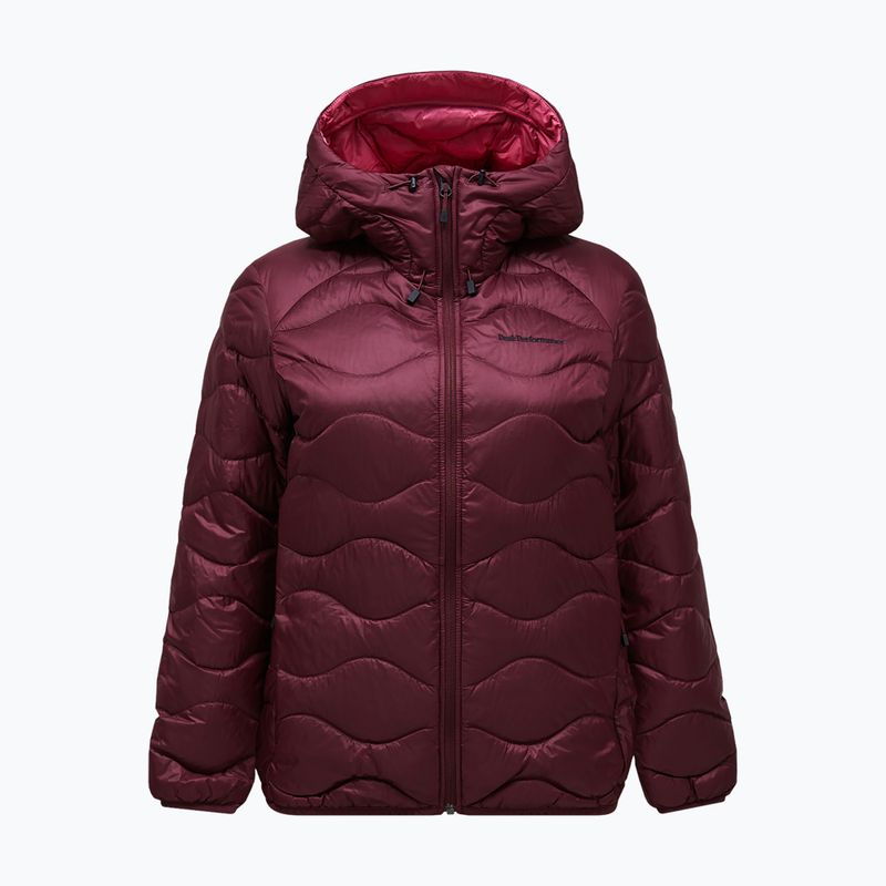 Geacă cu puf pentru femei Peak Performance Helium Down Hood Porto/Mountain Blush 6