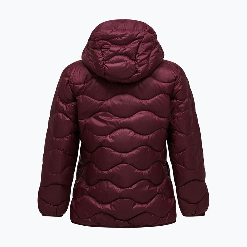 Geacă cu puf pentru femei Peak Performance Helium Down Hood Porto/Mountain Blush 7