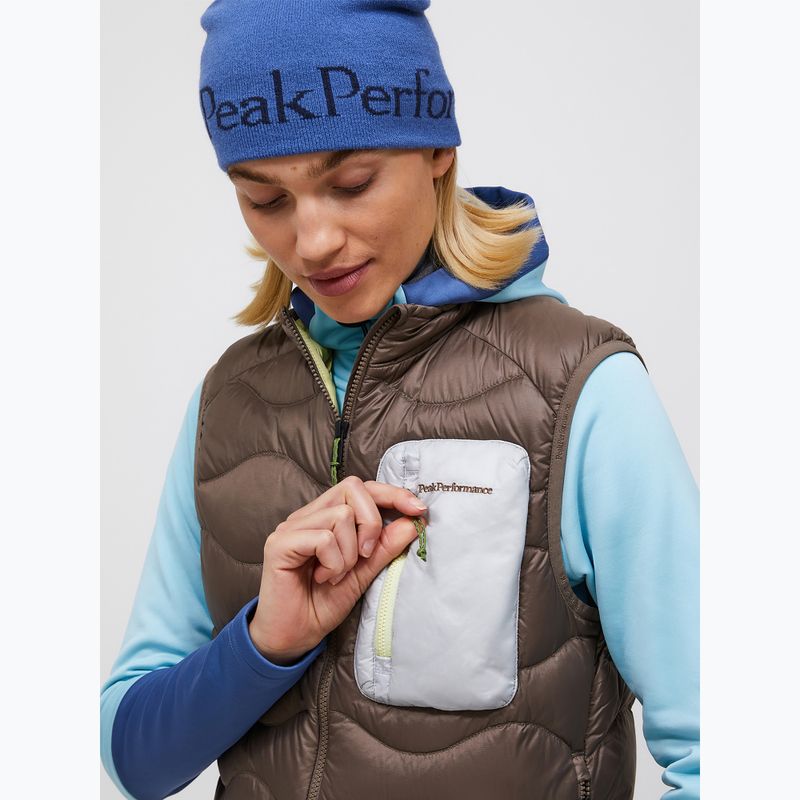 Vestă pentru femei Peak Performance Helium Utility Down terrain tan/antarctica 3