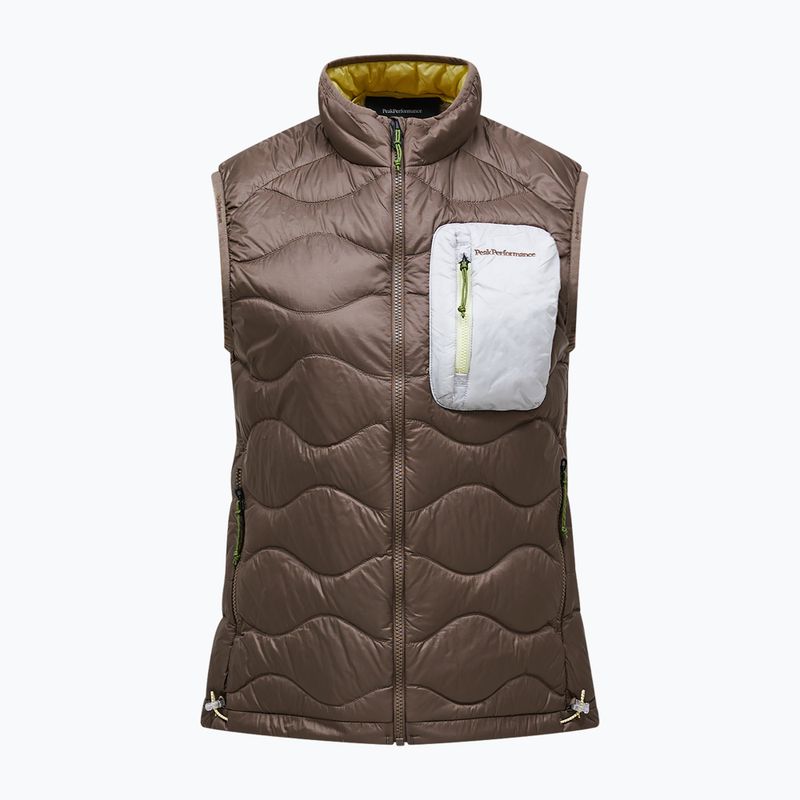 Vestă pentru femei Peak Performance Helium Utility Down terrain tan/antarctica 5