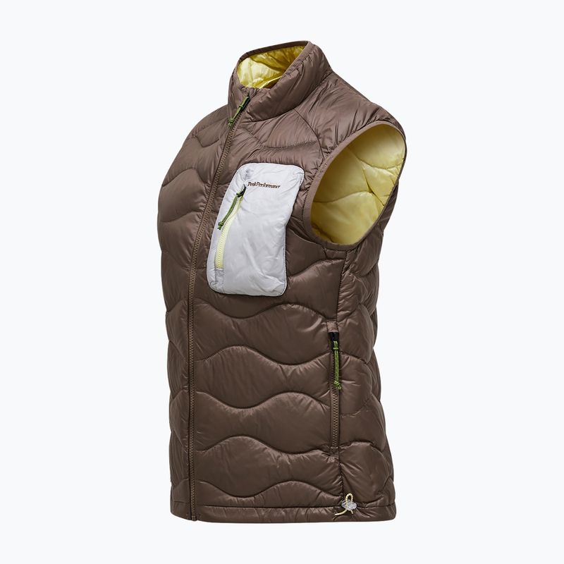 Vestă pentru femei Peak Performance Helium Utility Down terrain tan/antarctica 7