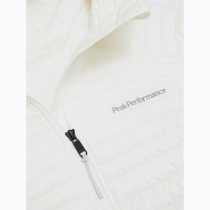 Geacă izolată pentru femei Peak Performance Monolight Synthetic Hood off white 9