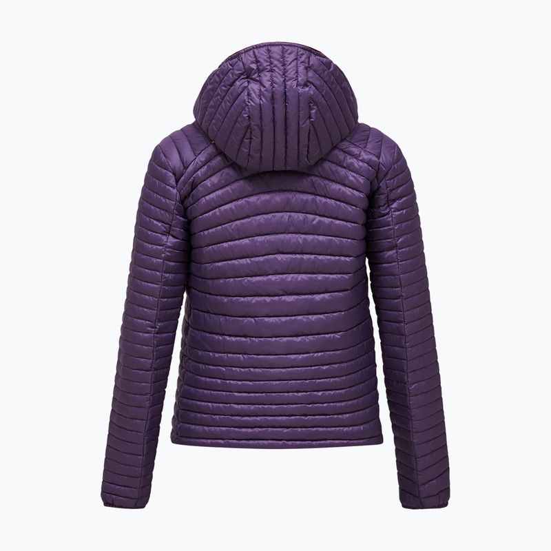Geacă izolată pentru femei Peak Performance Monolight Synthetic Hood montana grape 6