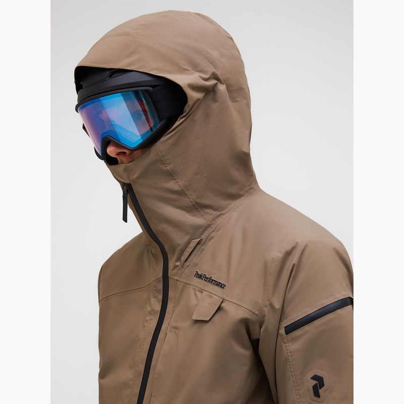 Geacă pentru bărbați Peak Performance Alpine GTX 2L Insulated Shell terrain tan 4