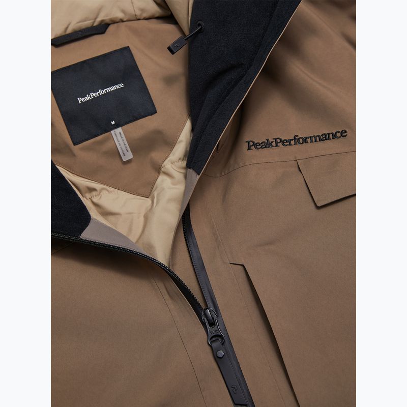 Geacă pentru bărbați Peak Performance Alpine GTX 2L Insulated Shell terrain tan 11