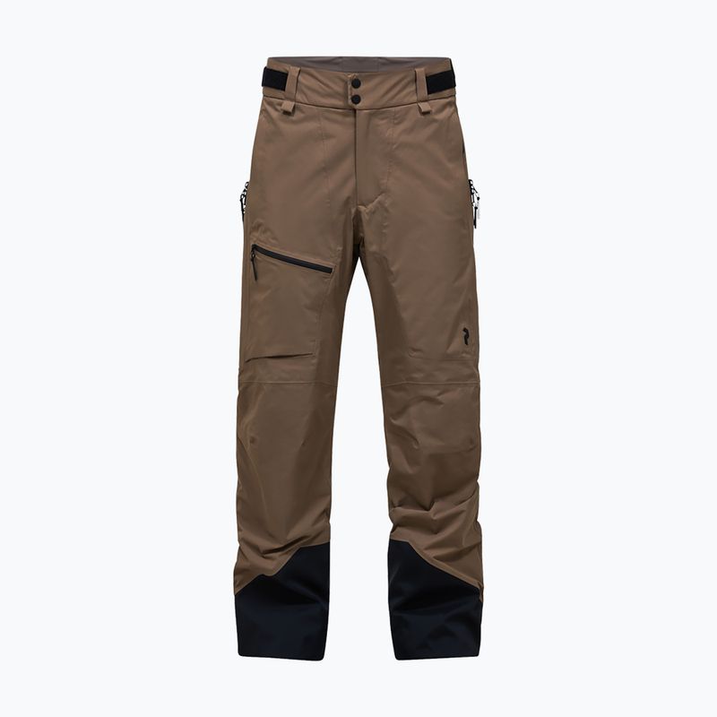 Pantaloni de schi pentru bărbați Peak Performance Alpine GTX 2L Insulated Shell terrain tan 5