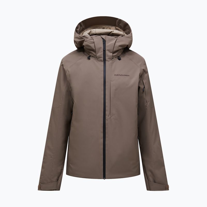 Geacă de schi pentru bărbați Peak Performance Maroon Insulated terrain tan 6