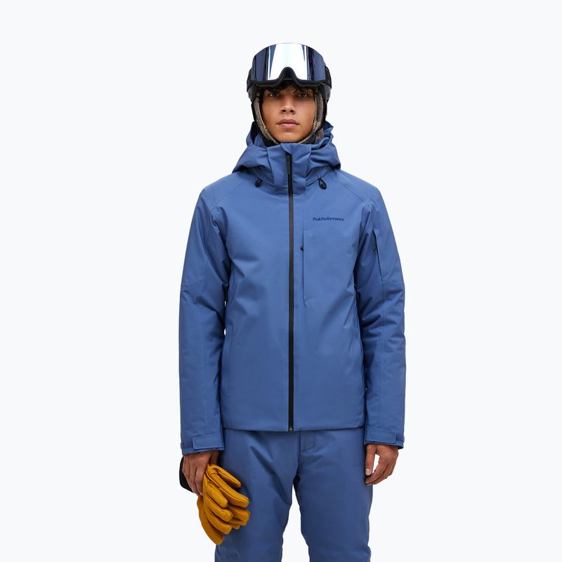 Geacă de schi pentru bărbați Peak Performance Maroon Insulated summit sky