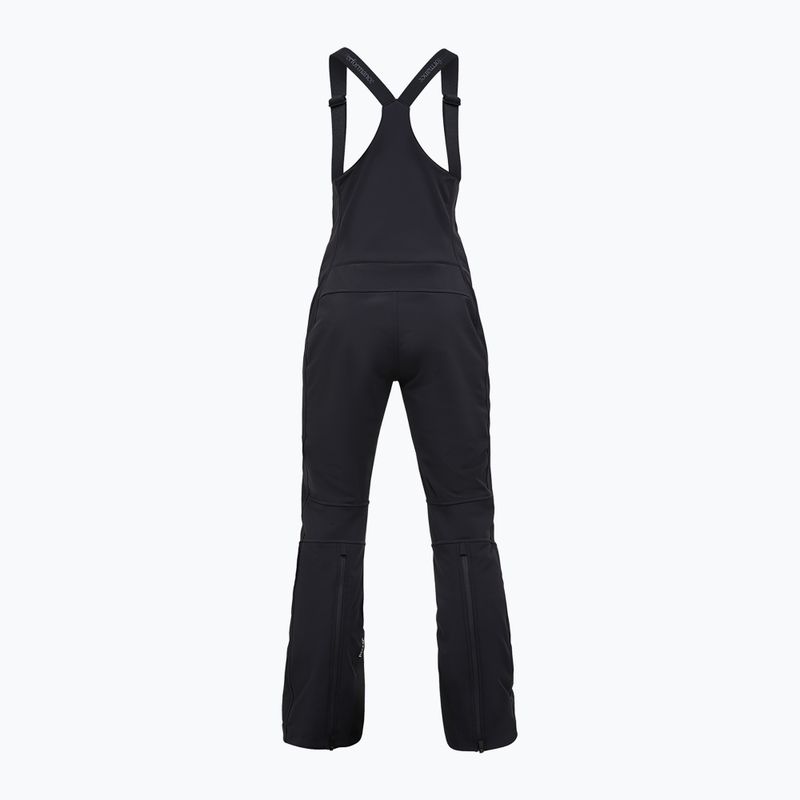 Pantaloni de schi pentru femei Peak Performance Stretch Softshell Bib black 6
