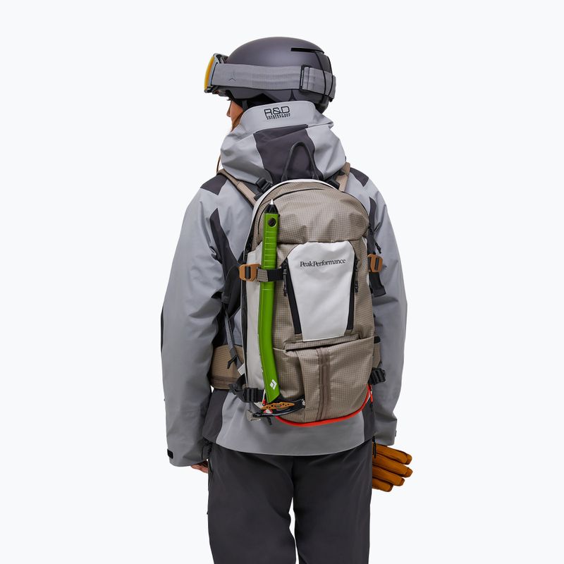 Rucsac de schi Peak Performance Vertical Ski 20 l avid beige/antarctica 2