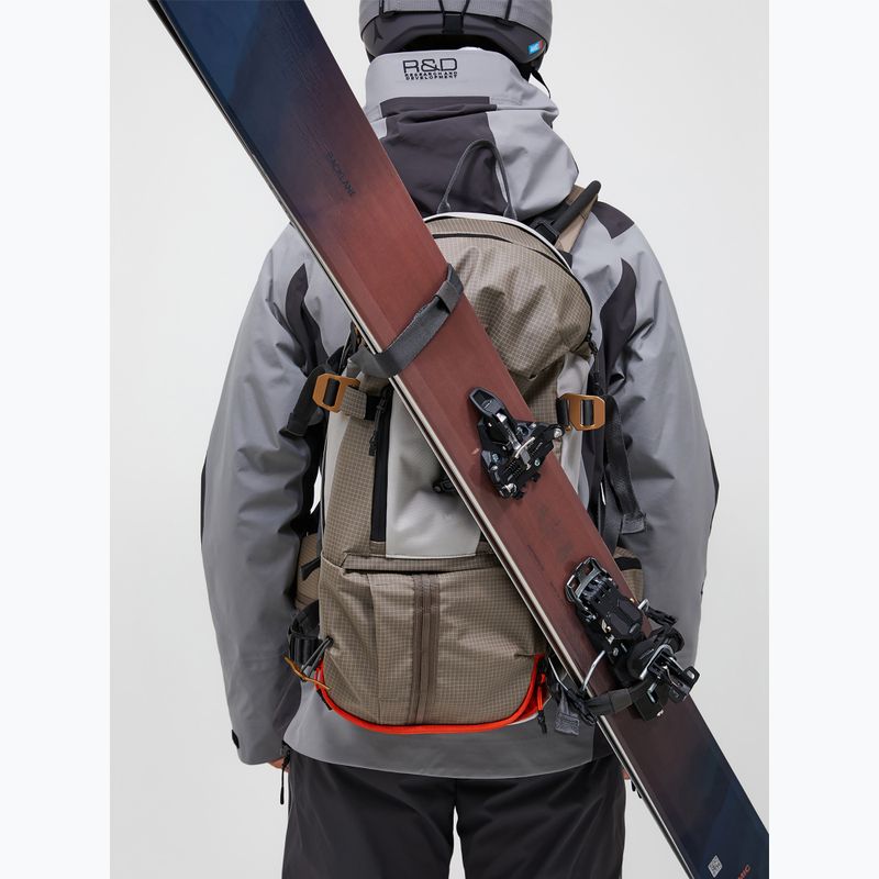 Rucsac de schi Peak Performance Vertical Ski 20 l avid beige/antarctica 4