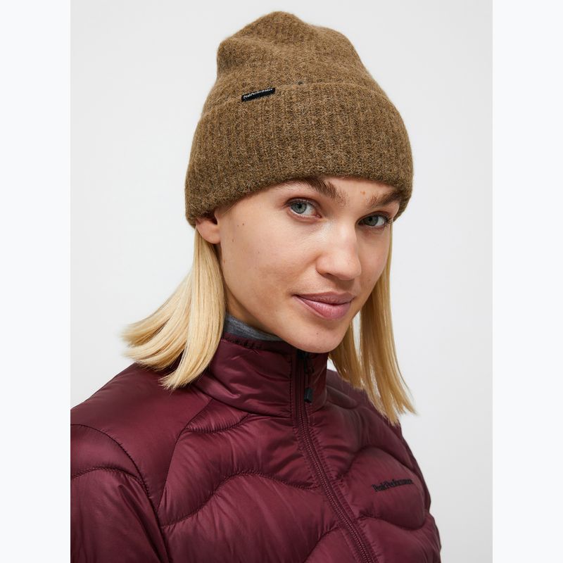 Căciulă de iarnă Peak Performance Woolblend meadow moss 2