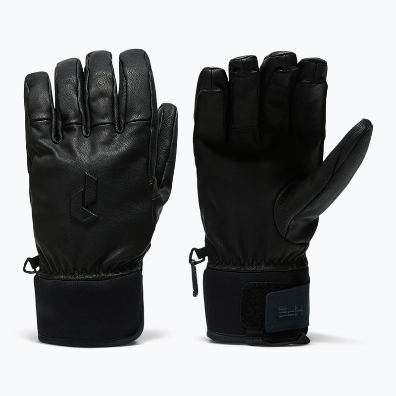 Mănuși de schi Peak Performance Leather Hipe Solarcore Insulated black