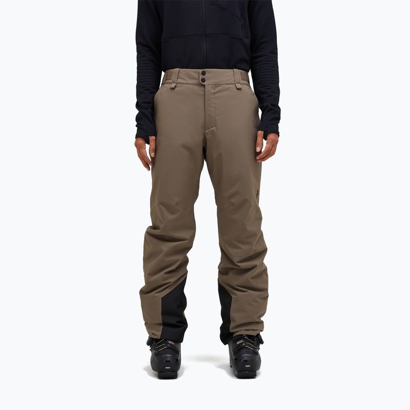 Pantaloni de schi pentru bărbați Peak Performance Maroon Hipe 2L Insulated Shell terrain tan