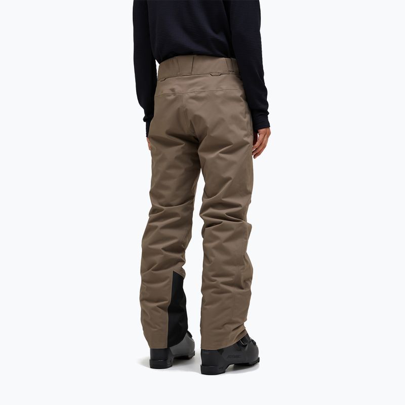 Pantaloni de schi pentru bărbați Peak Performance Maroon Hipe 2L Insulated Shell terrain tan 3