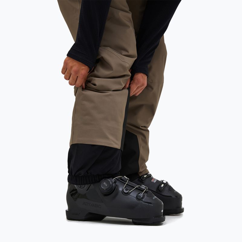 Pantaloni de schi pentru bărbați Peak Performance Maroon Hipe 2L Insulated Shell terrain tan 4