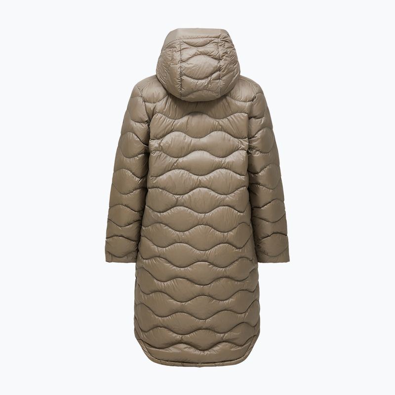 Palton cu puf pentru femei Peak Performance Helium Down Coat 2026 avid beige 2
