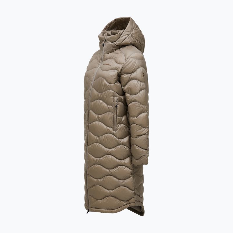 Palton cu puf pentru femei Peak Performance Helium Down Coat 2026 avid beige 3