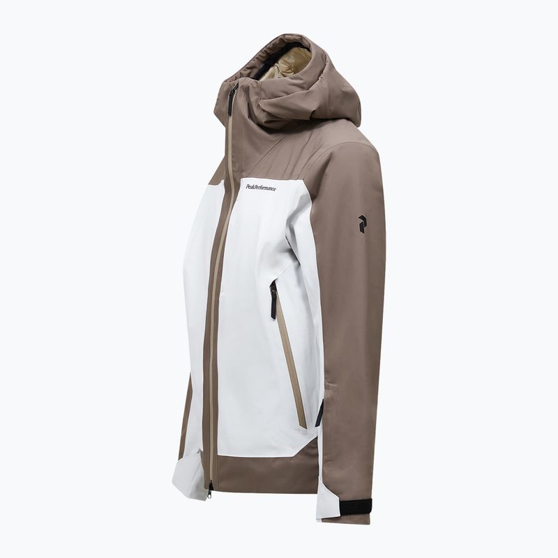 Geacă de schi pentru bărbați Peak Performance Whitelight Hipe 2L Insulated Shell terrain tan/antarctica 3