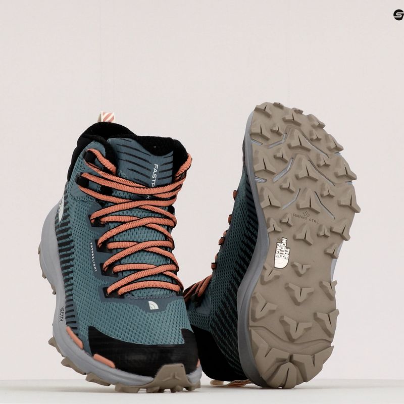 Cizme de trekking pentru femei The North Face Vectiv Fastpack Mid Futurelight albastru NF0A5JCX4AB1 10