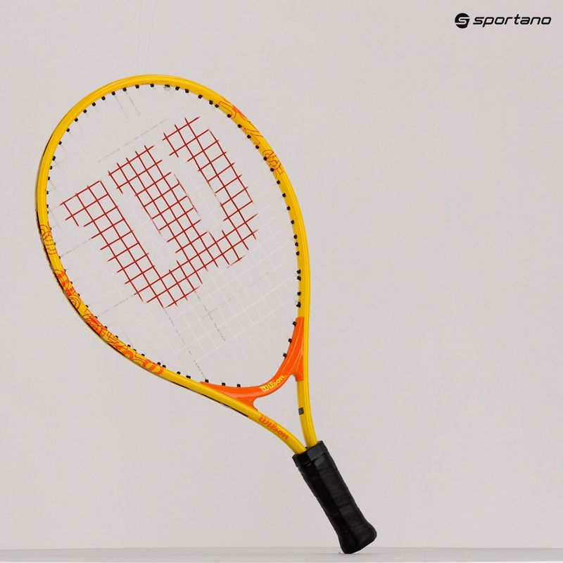 Rachetă de tenis pentru copii Wilson Us Open 19 galben WR082310U 11