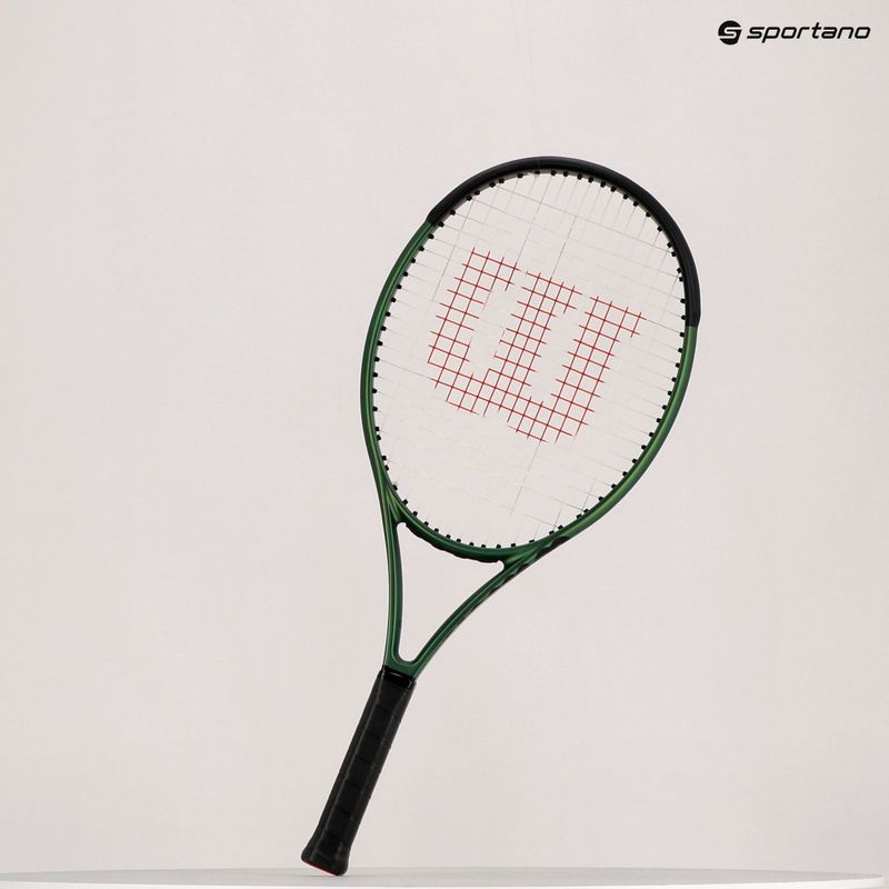 Rachetă de tenis Wilson Blade 25 V8.0 pentru copii negru-verde WR079310U 11