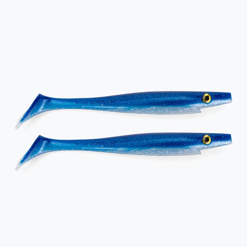 Strike Pro Pig Shad Jr momeală de cauciuc 2 buc albastru TEV-SP172C-100