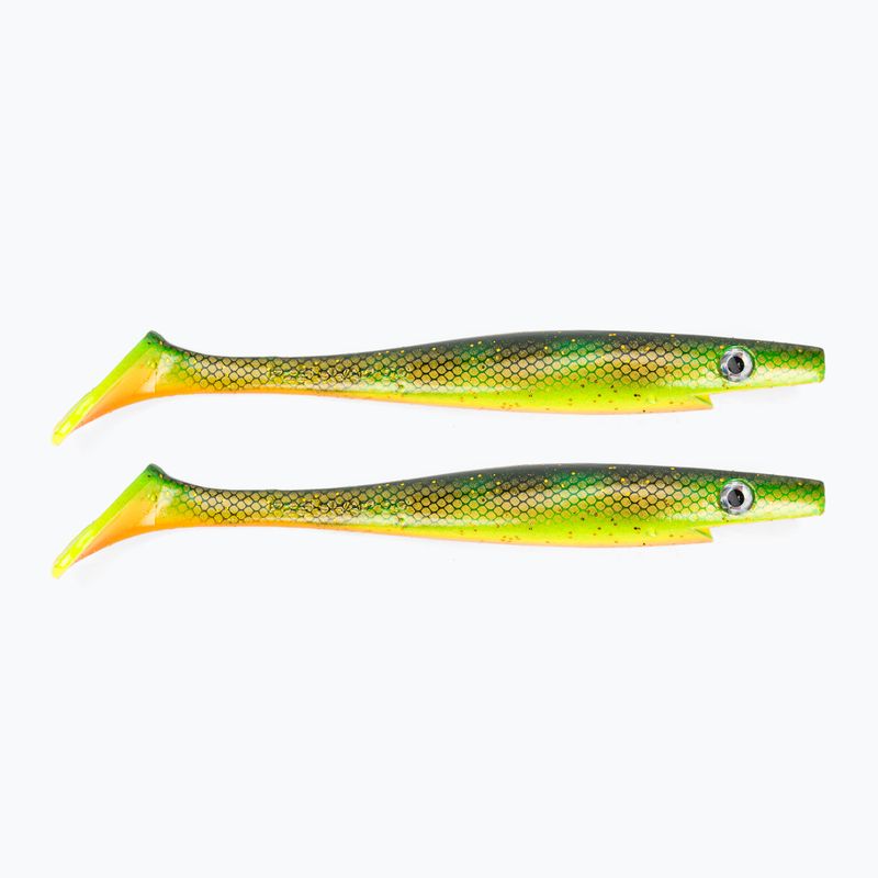 Strike Pro Pig Shad Jr momeală de cauciuc 2 buc. aur TEV-SP172C-C039
