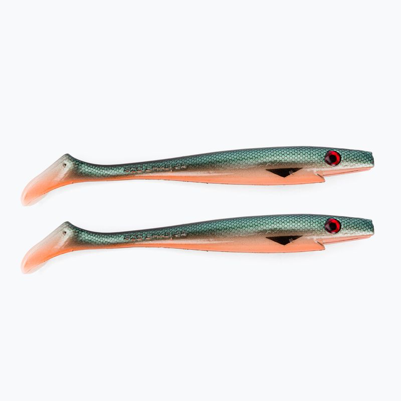 Strike Pro Pig Shad Jr momeală din cauciuc 2 buc. argint TEV-SP172C-C099