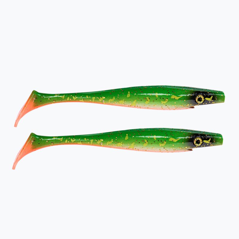 Strike Pro Pig Shad Tournament momeală de cauciuc 2 buc. verde TEV-SP172M-C450