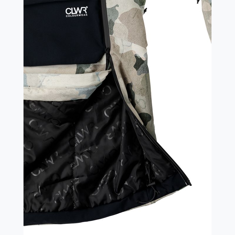 Geacă de snowboard pentru bărbați Colourwear Foil Anorak water camo 4