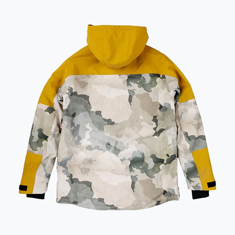 Geacă de snowboard pentru bărbați Colourwear Essential Anorak yellow 2