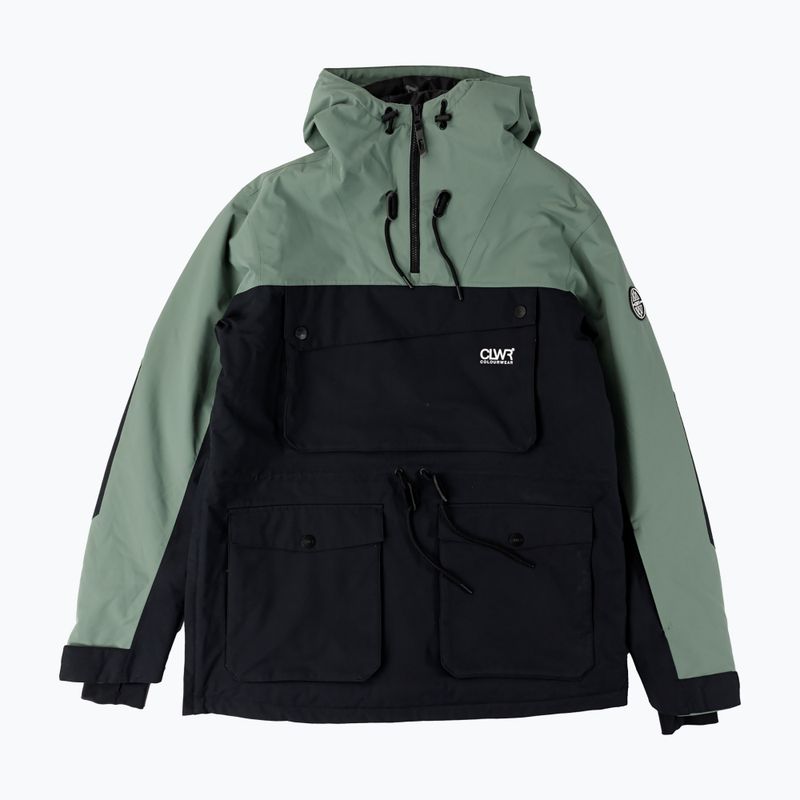 Geacă de snowboard pentru bărbați Colourwear Essential Anorak dk sage