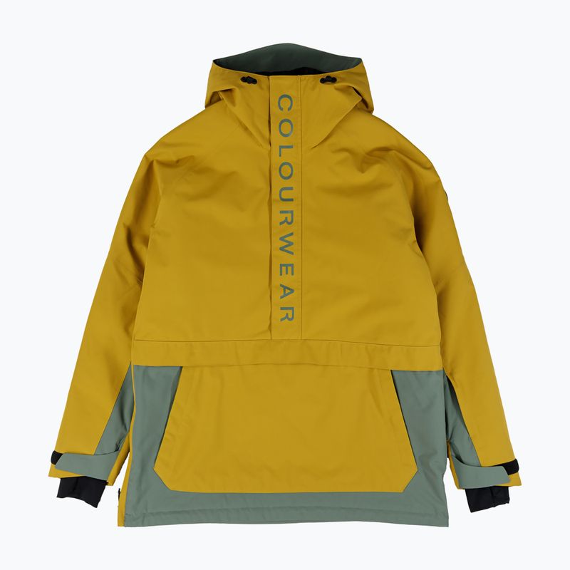 Geacă de snowboard pentru bărbați Colourwear Signature Anorak yellow