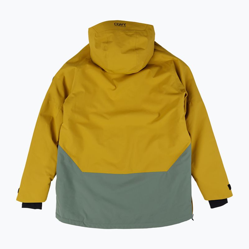 Geacă de snowboard pentru bărbați Colourwear Signature Anorak yellow 2