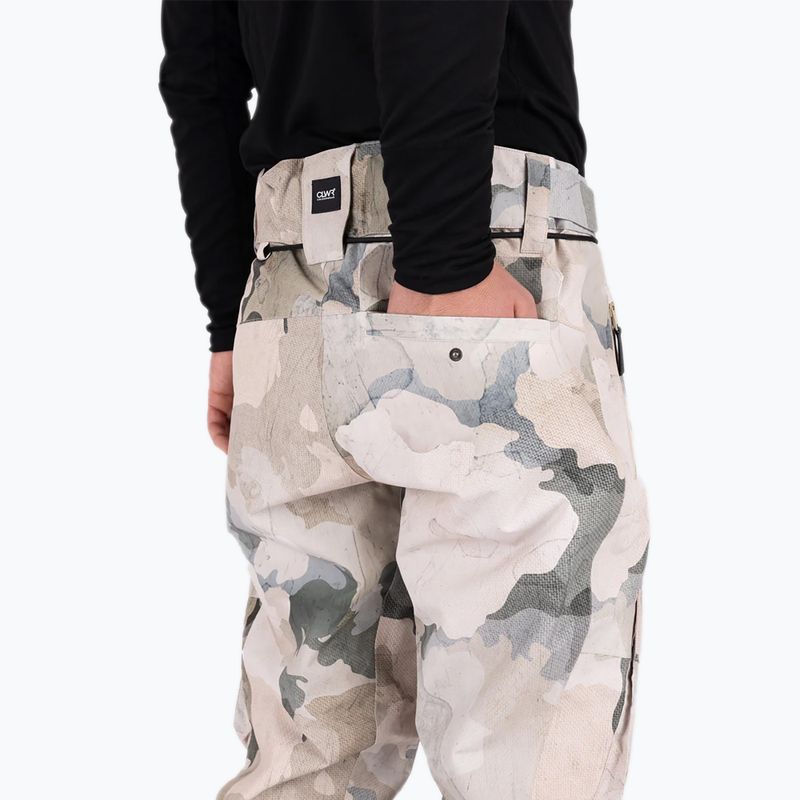 Pantaloni de snowboard pentru femei Colourwear Flight water camo 8