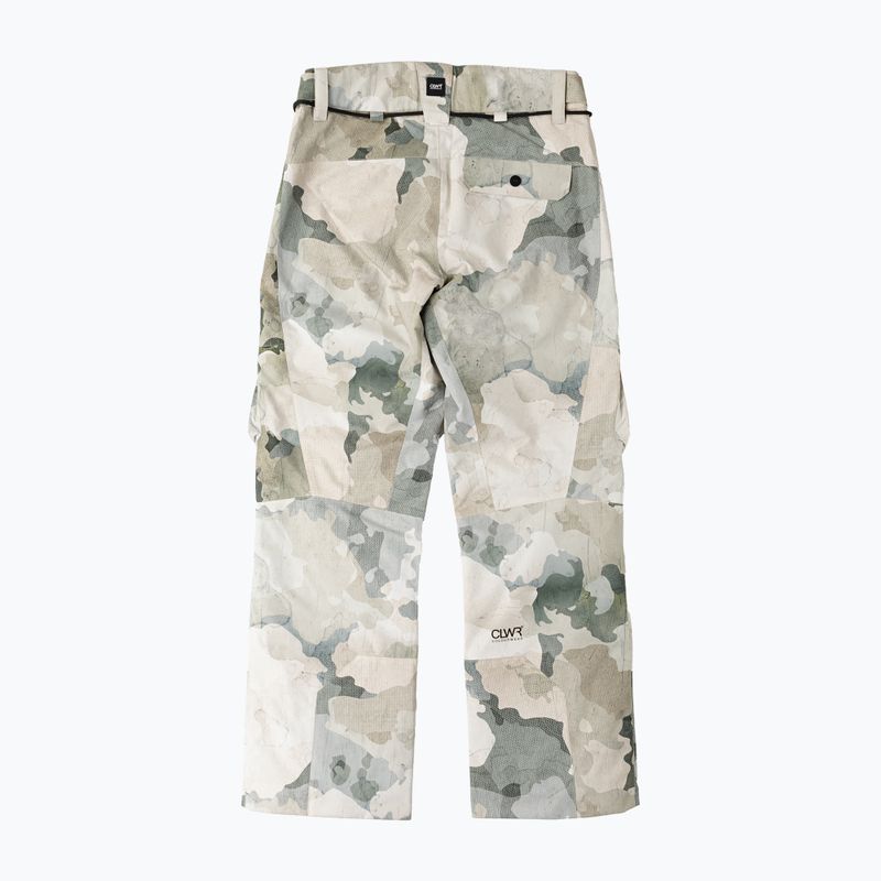 Pantaloni de snowboard pentru femei Colourwear Flight water camo 11