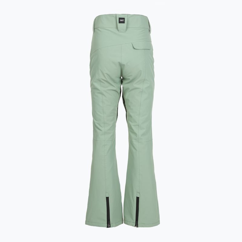 Pantaloni de snowboard pentru femei Colourwear Cork lt sage 2