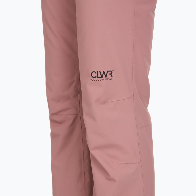 Pantaloni de snowboard pentru femei Colourwear Cork dk rose 11