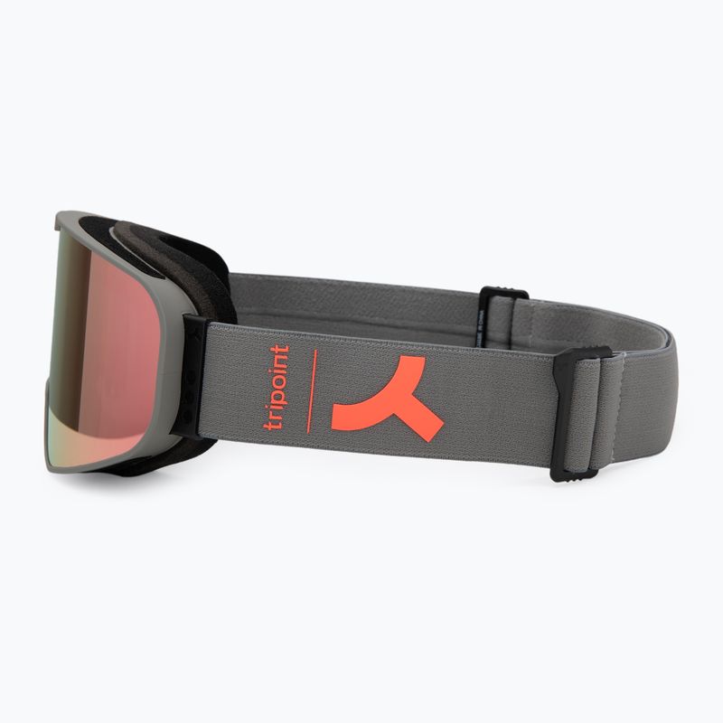 Ochelari de schi Tripoint 109 Tumba Peak Small matt grey/brown/peach multi 4