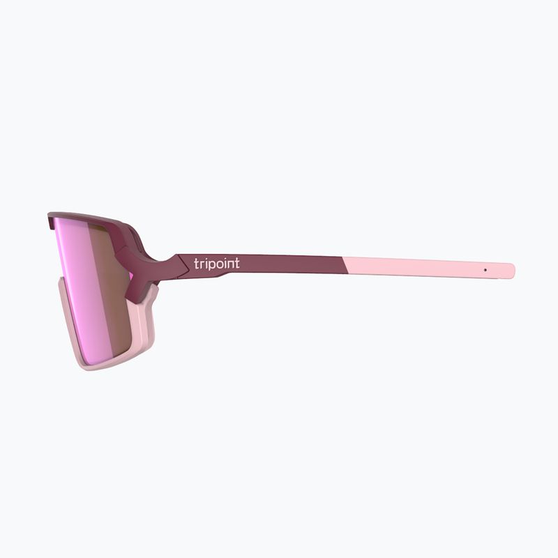 Ochelari de soare Tripoint 008 Lake Prespa Small X matt burgundy/brown /pink multi 5