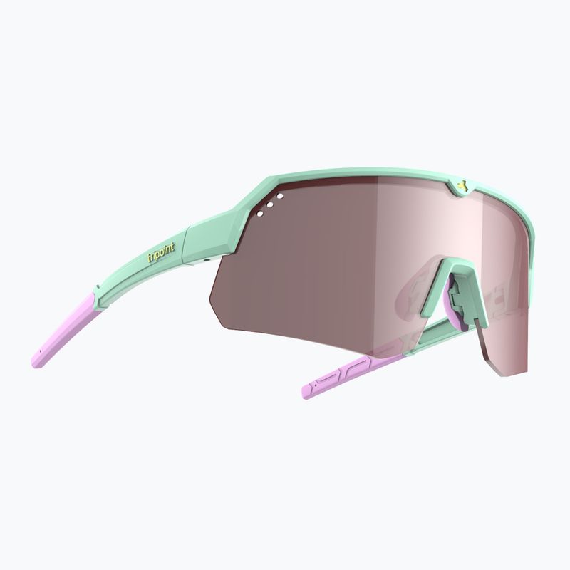 Ochelari de soare  Tripoint 001 Treriksroset turquoise/smoke/pink multi