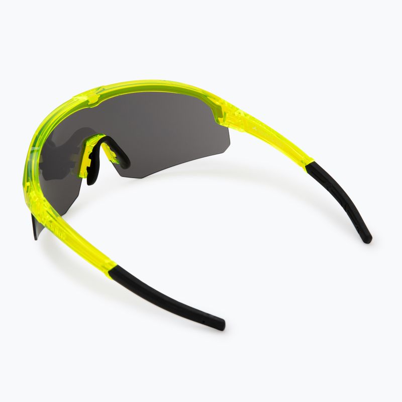 Ochelari de soare  Tripoint 005 Lake Victoria transparent neon yellow/smoke 2