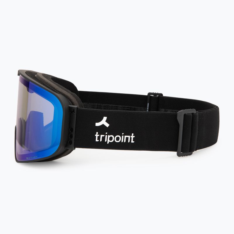 Ochelari de schi Tripoint 109 Tumba Peak matt black/smoke/blue multi cromic 4