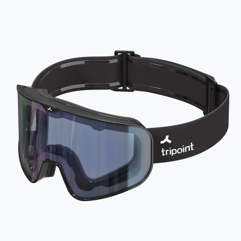 Ochelari de schi Tripoint 109 Tumba Peak matt black/smoke/blue multi cromic 6