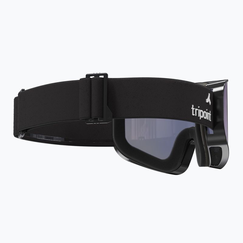 Ochelari de schi Tripoint 109 Tumba Peak matt black/smoke/blue multi cromic 8