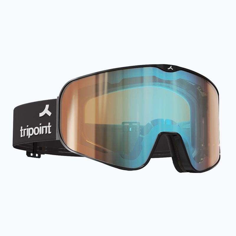 Ochelari de schi Tripoint 109 Tumba Peak matt black/orange/blue multi ultravue 5