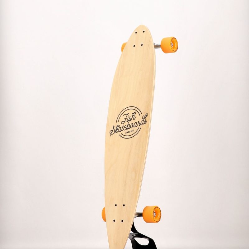 Fish Skateboards Vanlife longboard bej LONG-VANL-SIL-ORA 11